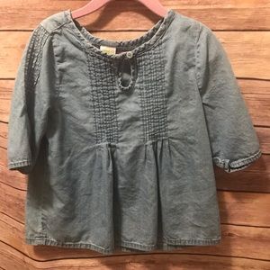 Chambray Top